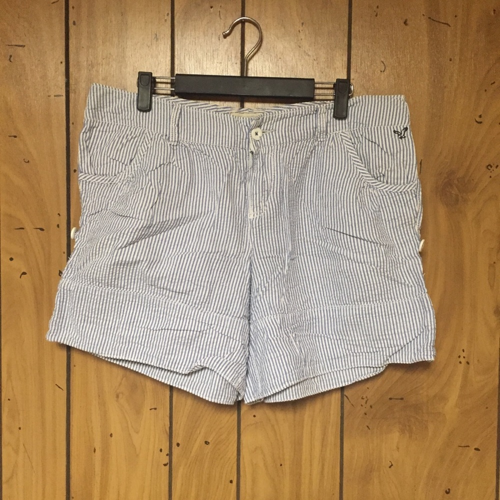 Comfy Seersucker Shorts from American Eagle